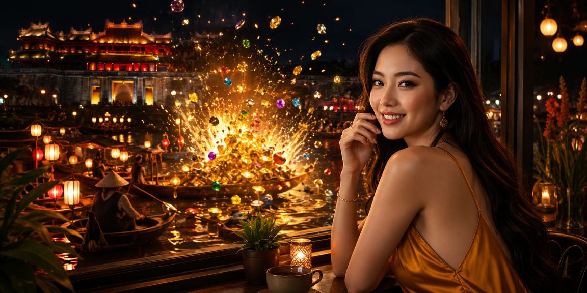 Người chơi tại Huế thưởng thức cà phê và tham gia cá cược trực tuyến